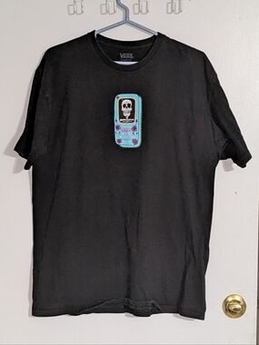 Vans Black Graphic T-Shirt XL